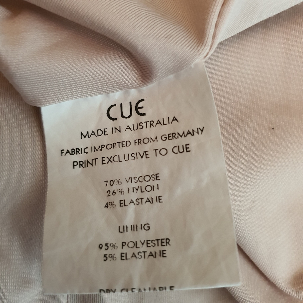 Cue Bodycon Zipped Dress Size 8 - Picture 8 of 8